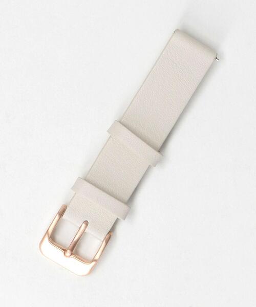 Mavenwatches(マベンウォッチズ)の「<MAVEN WATCHES>34mm交換用レザーベルト/ピンクゴールドカラー2(アナログ腕時計・レディース・ブラック/ベージュ/オフホワイト・FREE)」の5枚目の写真
