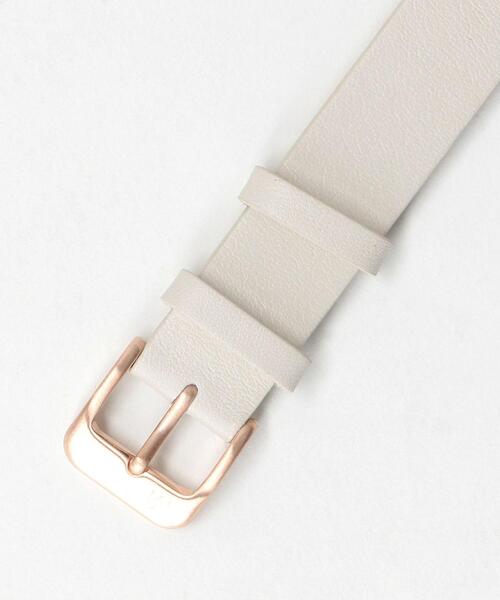 Mavenwatches(マベンウォッチズ)の「<MAVEN WATCHES>34mm交換用レザーベルト/ピンクゴールドカラー2(アナログ腕時計・レディース・ブラック/ベージュ/オフホワイト・FREE)」の7枚目の写真
