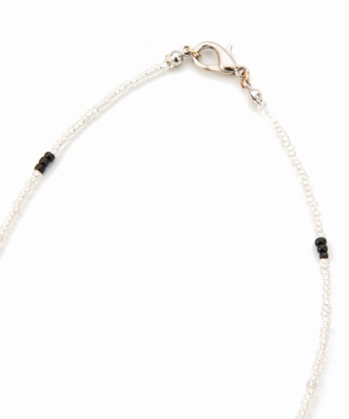 Casselini（キャセリーニ）の「Casselini(キャセリーニ)天然石ハートネックレス（ネックレス・レディース・パープル/グリーン/ブラック/ブラウン・FREE）」の7枚目の写真