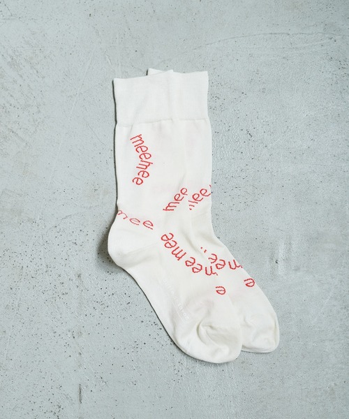 bulle de savon(ビュルデサボン)の「meemee chang sox(ソックス/靴下・レディース・ブラック/ホワイト・FREE)」の12枚目の写真