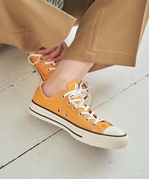 CONVERSE（コンバース）の「【ウィメンズ】CONVERSE（コンバース）ALL STAR BURNTCOLORS OX/オールスター バーントカラーズ オックス（スニーカー・レディース・イエロー/ライトブルー/ライラック・23.5cm/24.5cm/24cm）」の4枚目の写真