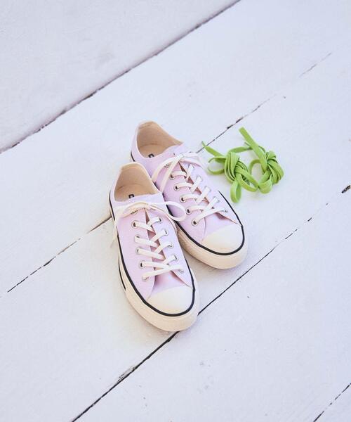 CONVERSE（コンバース）の「【ウィメンズ】CONVERSE（コンバース）ALL STAR BURNTCOLORS OX/オールスター バーントカラーズ オックス（スニーカー・レディース・イエロー/ライトブルー/ライラック・23.5cm/24.5cm/24cm）」の16枚目の写真