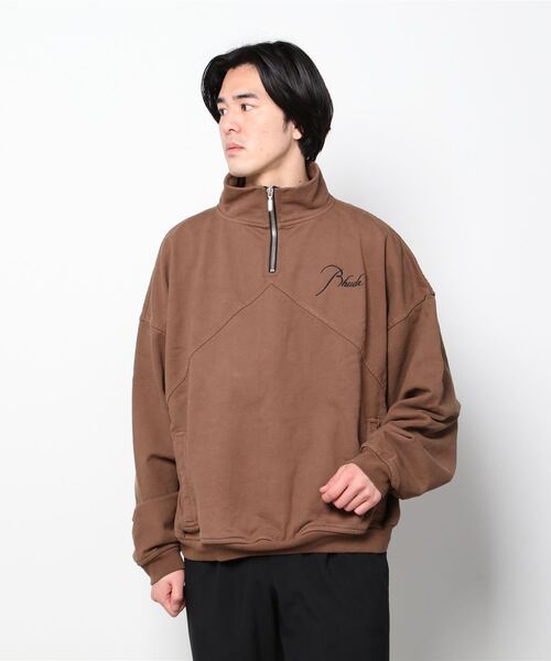 RHUDE（ルード）の「RHUDE ルード QUARTER ZIP（スウェット）」 - WEAR 