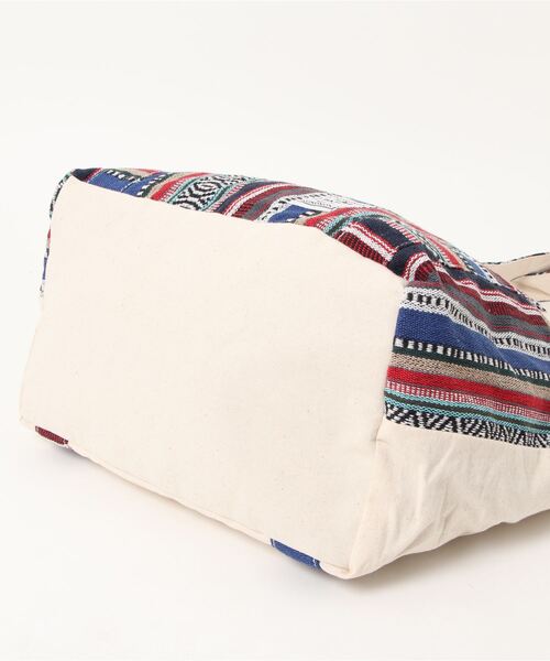 チャイハネ（チャイハネ）の「【チャイハネ】パハルトートバッグ（トートバッグ・メンズ・ホワイト/ネイビー/ブラウン/レッド/ブルー・FREE）」の15枚目の写真