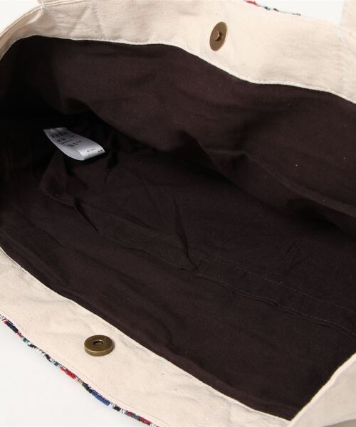 チャイハネ（チャイハネ）の「【チャイハネ】パハルトートバッグ（トートバッグ・メンズ・ホワイト/ネイビー/ブラウン/レッド/ブルー・FREE）」の6枚目の写真