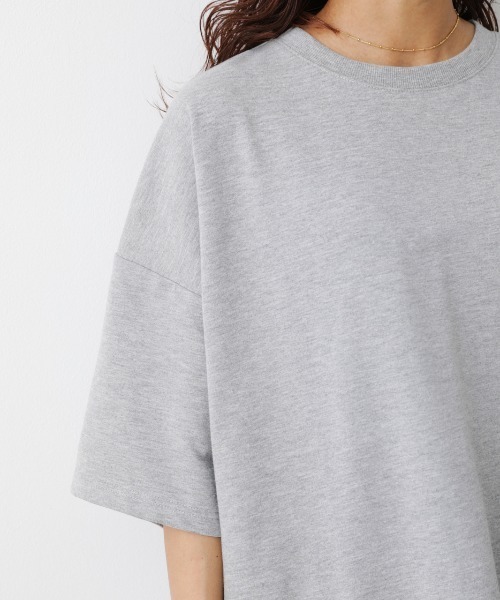 RODEO CROWNS WIDE BOWL（ロデオクラウンズワイドボウル）の「スクリプトパッチスウェットトップス（Tシャツ/カットソー・レディース・ホワイト/ブラック/杢グレー・FREE）」の12枚目の写真