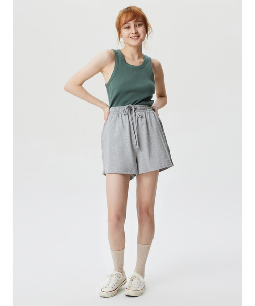 GAP（ギャップ）の「リブ編み クロップド タンクトップ（タンクトップ・レディース・ホワイト/ブラック/ネイビー/グレー/その他/ブルー/コーラル/イエロー・S/M/L/XL/XS/XXS）」の22枚目の写真