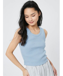 GAP | リブ編み クロップド タンクトップ(タンクトップ)