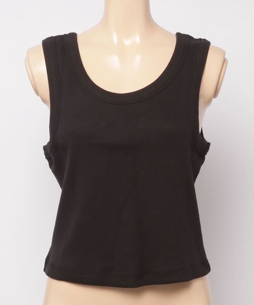 GAP（ギャップ）の「リブ編み クロップド タンクトップ（タンクトップ・レディース・ホワイト/ブラック/ネイビー/グレー/その他/ブルー/コーラル/イエロー・S/M/L/XL/XS/XXS）」の17枚目の写真
