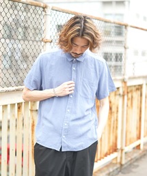 【直営店限定】RVCA メンズ PTC WOVEN SS ショートスリーブシャツ【2022年春夏モデル】/ルーカ半袖シャツ