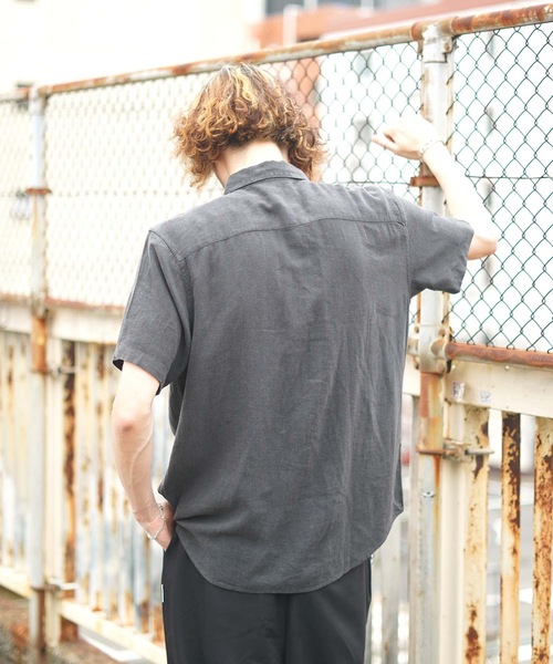 RVCA(ルーカ)の「【直営店限定】RVCA メンズ PTC WOVEN SS ショートスリーブシャツ【2022年春夏モデル】/ルーカ半袖シャツ(シャツ/ブラウス・メンズ・ロイヤルブルー/ブラック・SMALL/MEDIUM/LARGE)」の9枚目の写真