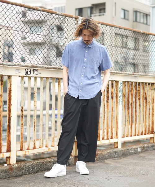 RVCA(ルーカ)の「【直営店限定】RVCA メンズ PTC WOVEN SS ショートスリーブシャツ【2022年春夏モデル】/ルーカ半袖シャツ(シャツ/ブラウス・メンズ・ロイヤルブルー/ブラック・SMALL/MEDIUM/LARGE)」の11枚目の写真