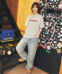 MAHAGRID（マハグリッド）の「『mahagrid マハグリッド』BASIC LOGO TEE ベーシックロゴ Tシャツ 半袖 カットソー（Tシャツ/カットソー）」