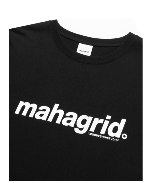 MAHAGRID（マハグリッド）の「『mahagrid/マハグリッド』BASIC LOGO TEE/ベーシックロゴ Tシャツ 半袖 カットソー（Tシャツ/カットソー・レディース・ホワイト/ブラック/グリーン/パープル/チャコールグレー/アイボリー/ネイビー・S/M/L/XL）」の15枚目の写真