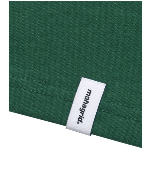 MAHAGRID（マハグリッド）の「『mahagrid/マハグリッド』BASIC LOGO TEE/ベーシックロゴ Tシャツ 半袖 カットソー（Tシャツ/カットソー・レディース・ホワイト/ブラック/グリーン/パープル/チャコールグレー/アイボリー/ネイビー・S/M/L/XL）」の18枚目の写真