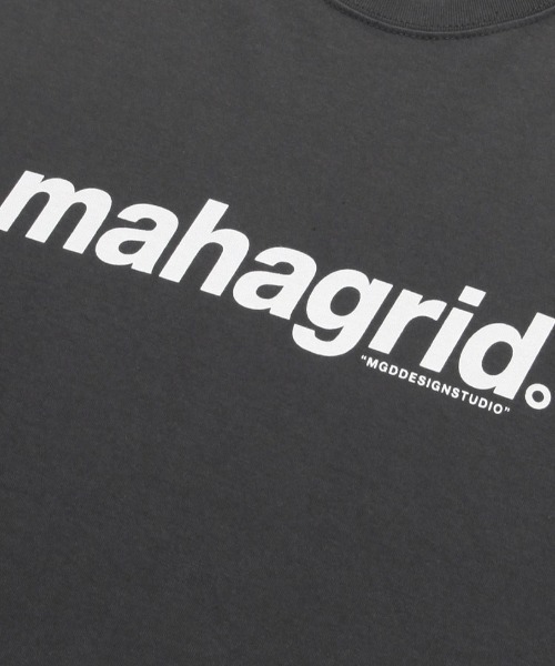 MAHAGRID(マハグリッド)の「『mahagrid/マハグリッド』BASIC LOGO TEE/ベーシックロゴ Tシャツ 半袖 カットソー(Tシャツ/カットソー・レディース・ホワイト/ブラック/グリーン/パープル/チャコールグレー/アイボリー/ネイビー・S/M/L/XL)」の19枚目の写真