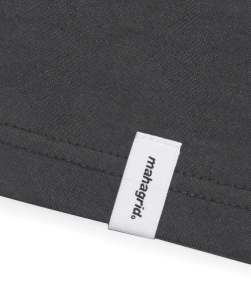 MAHAGRID(マハグリッド)の「『mahagrid/マハグリッド』BASIC LOGO TEE/ベーシックロゴ Tシャツ 半袖 カットソー(Tシャツ/カットソー・レディース・ホワイト/ブラック/グリーン/パープル/チャコールグレー/アイボリー/ネイビー・S/M/L/XL)」の18枚目の写真