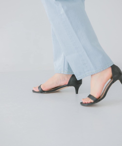 URBAN RESEARCH（アーバンリサーチ）の「『別注』MILLIWM×URBAN RESEARCH 5cm strap sandal（サンダル・レディース・ブラック/アイボリー/グリーン系その他・38/37/36）」の11枚目の写真