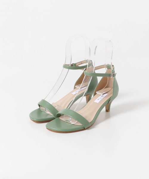 URBAN RESEARCH（アーバンリサーチ）の「『別注』MILLIWM×URBAN RESEARCH 5cm strap sandal（サンダル・レディース・ブラック/アイボリー/グリーン系その他・38/37/36）」の16枚目の写真