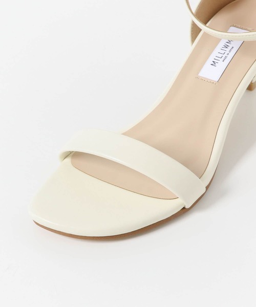 URBAN RESEARCH（アーバンリサーチ）の「『別注』MILLIWM×URBAN RESEARCH 5cm strap sandal（サンダル・レディース・ブラック/アイボリー/グリーン系その他・38/37/36）」の18枚目の写真