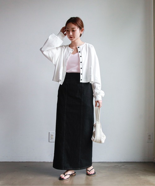 feepur(フェピュール)の「カップ付きリブキャミソール(キャミソール・レディース・ブラック/杢グレー/ピンク/ホワイト・MEDIUM)」の14枚目の写真