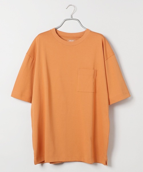 GLOBAL WORK(グローバルワーク)の「シャーベッTee/BIG/265343(Tシャツ/カットソー・メンズ・ライトグレー/スカイブルー/ミント/ベージュ/ダークグレー/ブルー系その他6/オレンジ・SMALL/MEDIUM/LARGE)」の7枚目の写真