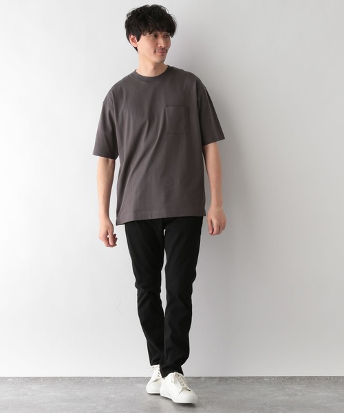 GLOBAL WORK(グローバルワーク)の「シャーベッTee/BIG/265343(Tシャツ/カットソー・メンズ・ライトグレー/スカイブルー/ミント/ベージュ/ダークグレー/ブルー系その他6/オレンジ・SMALL/MEDIUM/LARGE)」の14枚目の写真