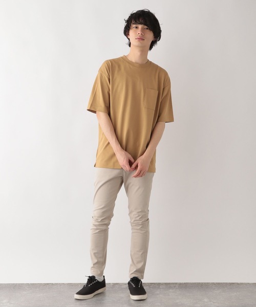 GLOBAL WORK(グローバルワーク)の「シャーベッTee/BIG/265343(Tシャツ/カットソー・メンズ・ライトグレー/スカイブルー/ミント/ベージュ/ダークグレー/ブルー系その他6/オレンジ・SMALL/MEDIUM/LARGE)」の17枚目の写真