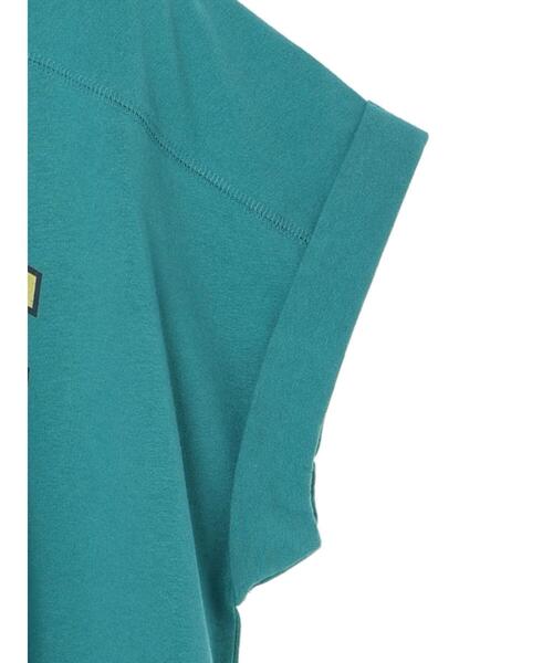 Green Parks(グリーンパークス)の「・Petit Fleur カレッジロゴptTシャツ(Tシャツ/カットソー・レディース・グリーン/オフホワイト/チャコールグレー/ブラック・FREE)」の18枚目の写真