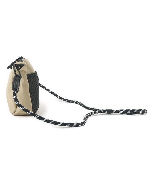 BASECONTROL（ベースコントロール）の「◆アウトドアコード ロープショルダーデザイン ミニショルダーバッグ（ショルダーバッグ・メンズ・ブラック/ベージュ・99）」の5枚目の写真