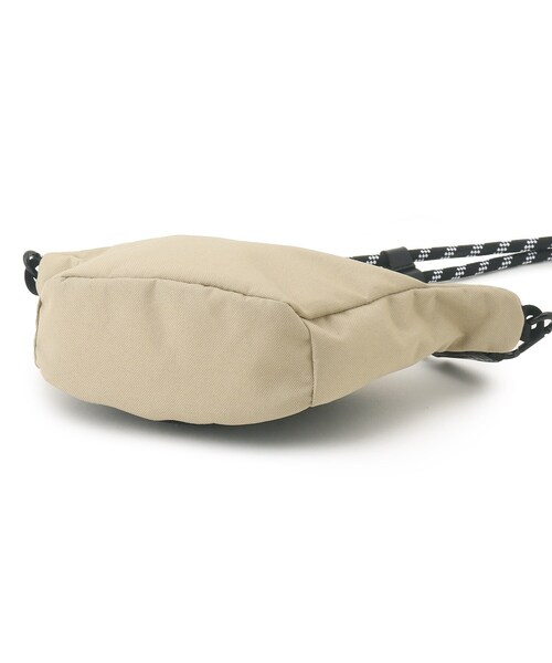 BASECONTROL（ベースコントロール）の「◆アウトドアコード ロープショルダーデザイン ミニショルダーバッグ（ショルダーバッグ・メンズ・ブラック/ベージュ・99）」の7枚目の写真