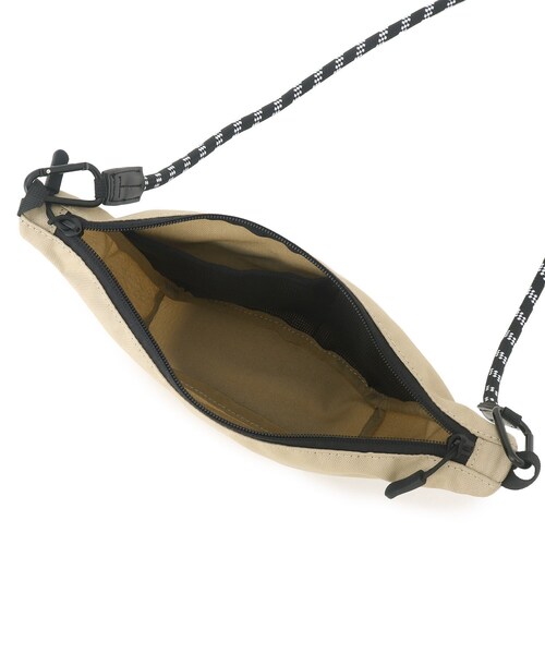 BASECONTROL（ベースコントロール）の「◆アウトドアコード ロープショルダーデザイン ミニショルダーバッグ（ショルダーバッグ・メンズ・ブラック/ベージュ・99）」の8枚目の写真