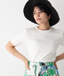 OPAQUE.CLIP | 【C】オーガニックコットンフライス クルーネックTシャツ【WEB限定サイズ】(Tシャツ/カットソー)