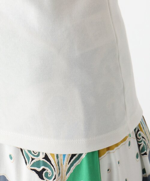 OPAQUE.CLIP（オペークドットクリップ）の「◆【C】オーガニックコットンフライス クルーネックTシャツ【WEB限定サイズ】（Tシャツ/カットソー・レディース・チャコールグレー/ベビーピンク/ブラック/ホワイト系・38/34/40/36）」の10枚目の写真