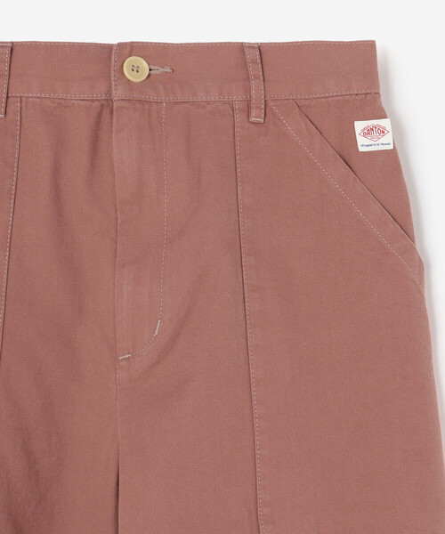 DANTON(ダントン)の「DANTON | コットンオックス イージーショーツ WOMEN(その他パンツ・レディース・ブラック/グレイッシュベージュ/オリーブ/ピンク・36)」の5枚目の写真