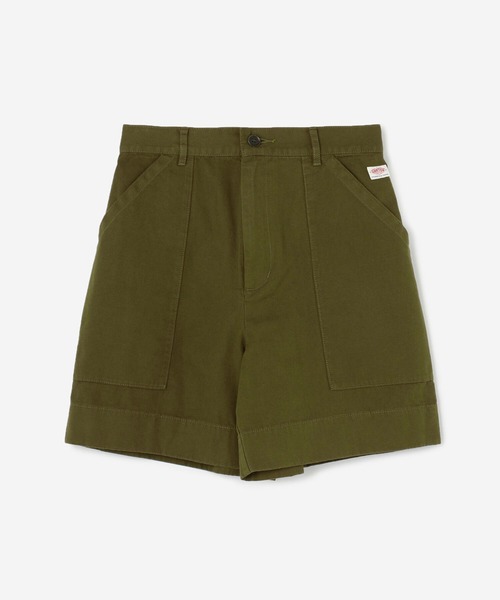 DANTON(ダントン)の「DANTON | コットンオックス イージーショーツ WOMEN(その他パンツ・レディース・ブラック/グレイッシュベージュ/オリーブ/ピンク・36)」の1枚目の写真