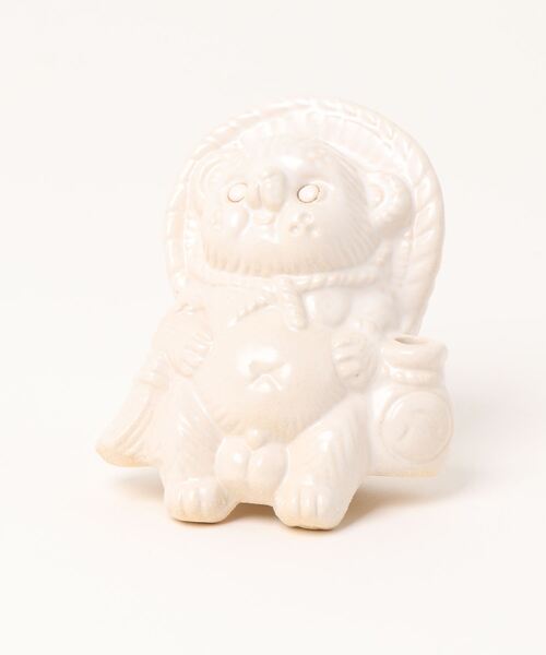 カヤ（カヤ）の「【カヤ】信楽焼 お座りたぬき 白（フィギュア・レディース・その他1/その他2・FREE）」の10枚目の写真