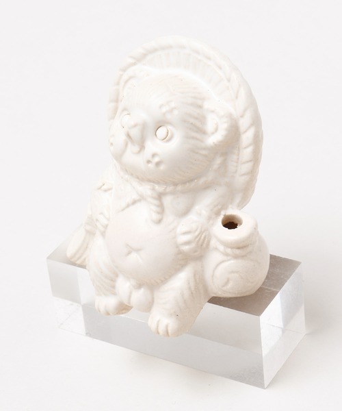 カヤ（カヤ）の「【カヤ】信楽焼 お座りたぬき 白（フィギュア・レディース・その他1/その他2・FREE）」の12枚目の写真