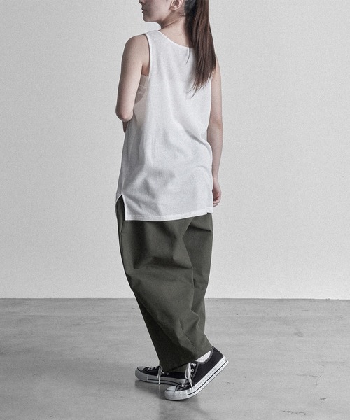 OAF TANK DOCKING TEE レイヤード タンクトップ トップス RUUBON】waffle layered tank top / ワッフルレイヤード タンク
