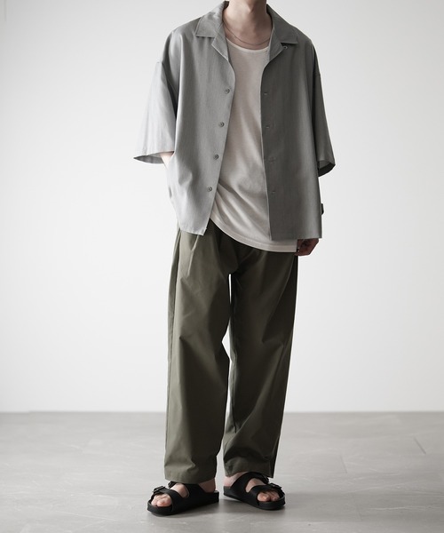 RUUBON（ルーボン）の「【RUUBON】waffle layered tank top / ワッフルレイヤード タンクトップ（タンクトップ・メンズ・ホワイト・S/M/L）」の9枚目の写真