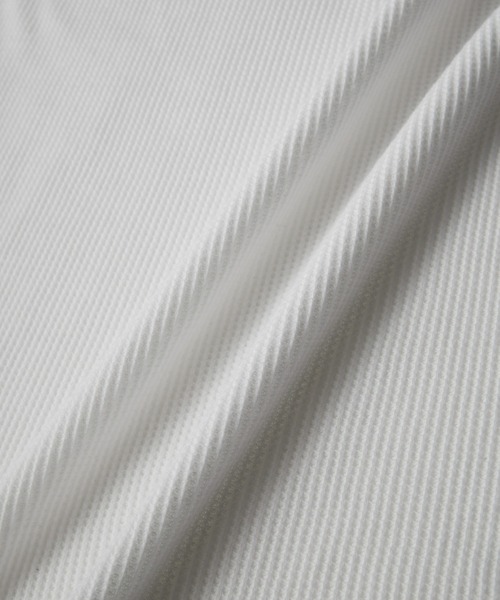 RUUBON（ルーボン）の「【RUUBON】waffle layered tank top / ワッフルレイヤード タンクトップ（タンクトップ・メンズ・ホワイト・S/M/L）」の4枚目の写真