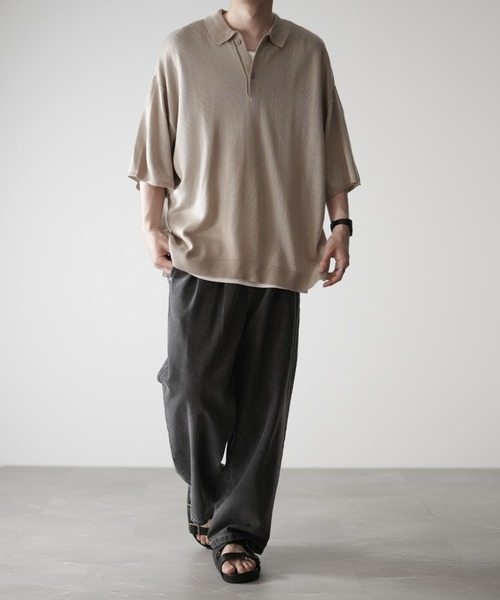 RUUBON（ルーボン）の「【RUUBON】waffle layered tank top / ワッフルレイヤード タンクトップ（タンクトップ・メンズ・ホワイト・S/M/L）」の8枚目の写真