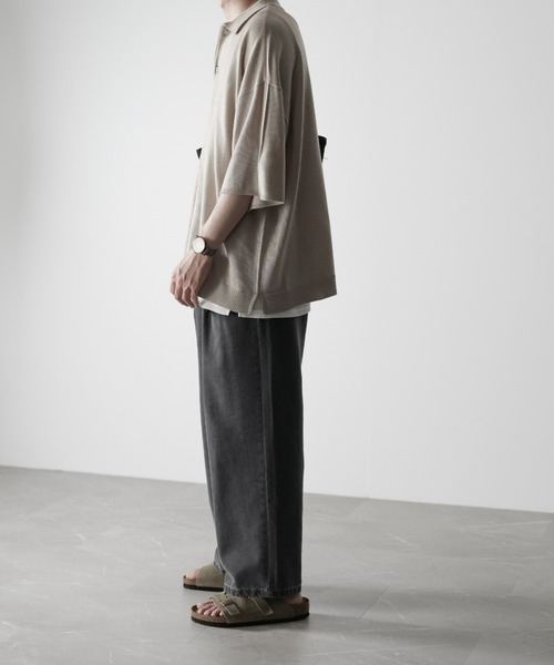 RUUBON（ルーボン）の「【RUUBON】waffle layered tank top / ワッフルレイヤード タンクトップ（タンクトップ・メンズ・ホワイト・S/M/L）」の18枚目の写真