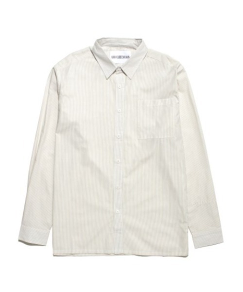 HAN KJOBENHAVN(ハンコペンハーゲン)の「HAN KJOBENHAVN SHIRT M-120006(シャツ/ブラウス・メンズ・ホワイト・MEDIUM)」の1枚目の写真