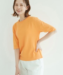 ROPE' PICNIC | 天竺編みハーフスリーブトップス(ニット/セーター)