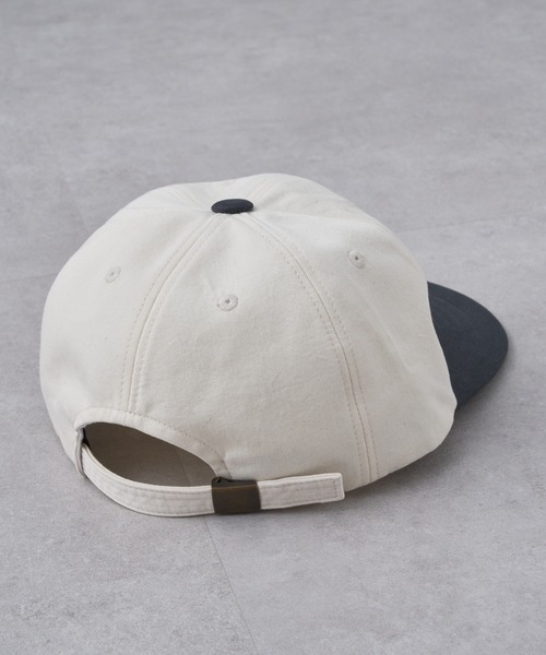 WHIMSIC(ウィムジック)の「【WHIMSIC】2トーンキャップ(キャップ・レディース・アイボリー/ネイビー/ホワイト・FREE)」の9枚目の写真