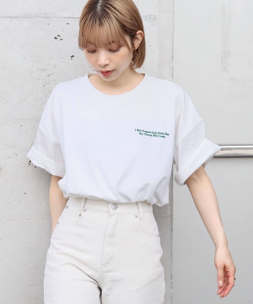 tiptop(ティップトップ)の「アソートハート&カラーロゴT(Tシャツ/カットソー・レディース・ブラック系その他/ホワイト系その他/ピンク/オフホワイト/ホワイト系その他2/ホワイト系その他3・FREE)」の14枚目の写真