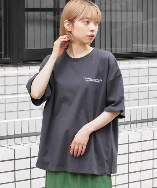 tiptop(ティップトップ)の「アソートハート&カラーロゴT(Tシャツ/カットソー・レディース・ブラック系その他/ホワイト系その他/ピンク/オフホワイト/ホワイト系その他2/ホワイト系その他3・FREE)」の9枚目の写真