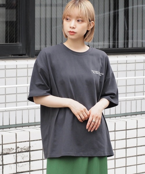 tiptop(ティップトップ)の「アソートハート&カラーロゴT(Tシャツ/カットソー・レディース・ブラック系その他/ホワイト系その他/ピンク/オフホワイト/ホワイト系その他2/ホワイト系その他3・FREE)」の10枚目の写真