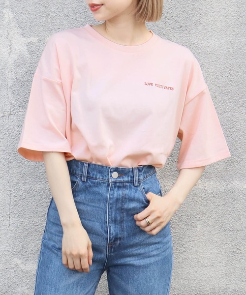 tiptop(ティップトップ)の「アソートハート&カラーロゴT(Tシャツ/カットソー・レディース・ブラック系その他/ホワイト系その他/ピンク/オフホワイト/ホワイト系その他2/ホワイト系その他3・FREE)」の18枚目の写真